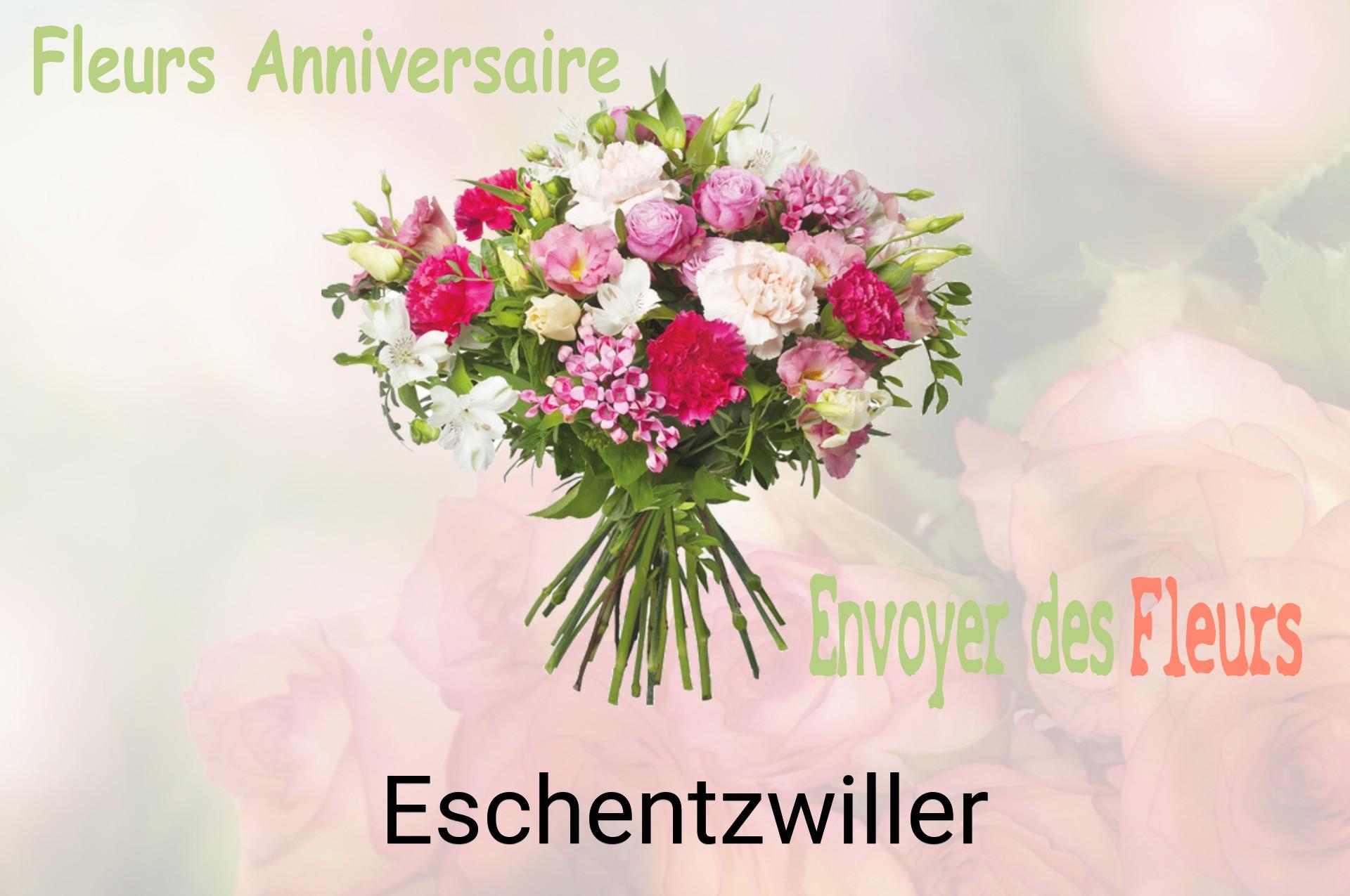 Bouquet de fleurs d’anniversaire livré à Eschentzwiller