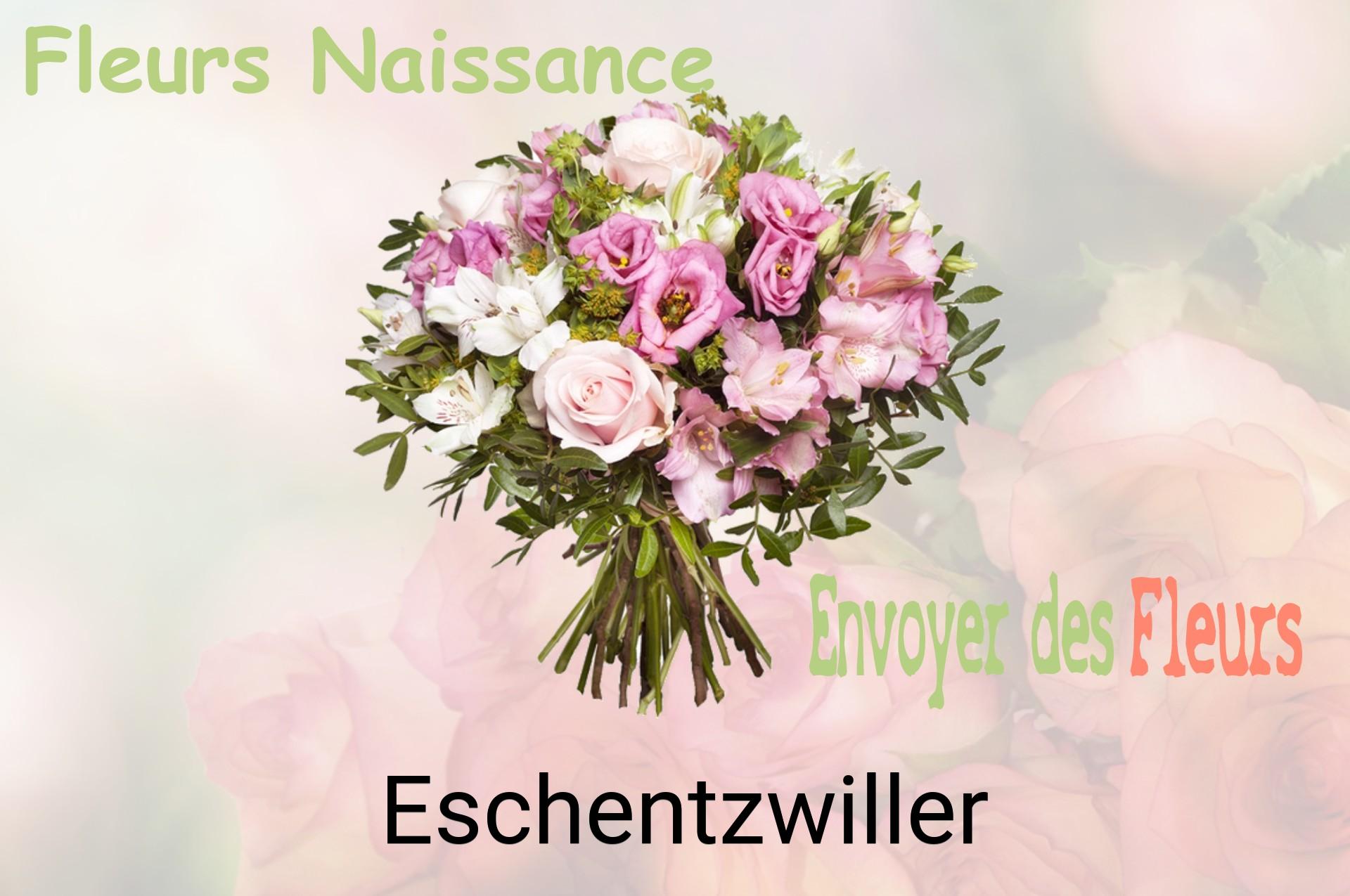 Bouquet de fleurs de naissance livré à Eschentzwiller